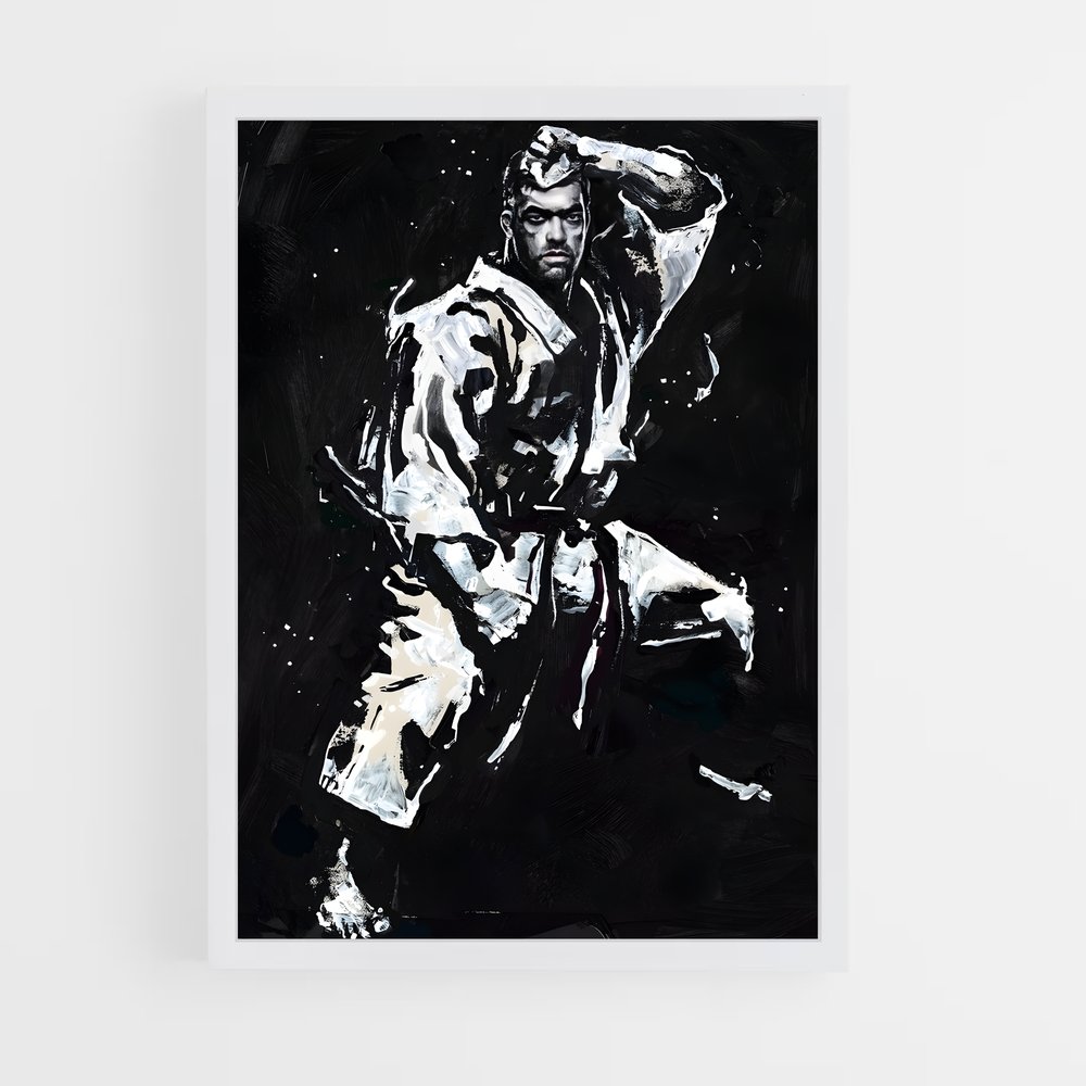 Poster Ombres de Combat – affiche MMA (vue 3)